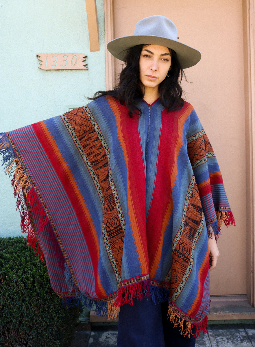 Poncho #2 - Doña Alicia – Hampui Hats